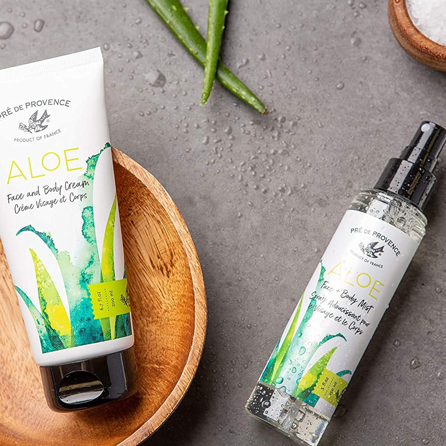 Organic Aloe Collection Hydrating Face and Body Spray (5oz), Fresh Cucumber Scent-FemmiqueWomen