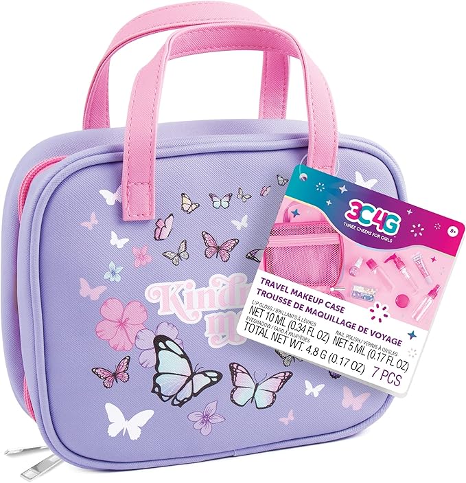3C4G Make It Real Butterfly Away Travel & Cosmetic Set-FemmiqueWomen
