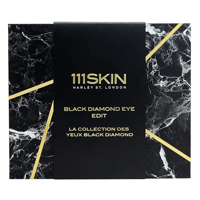 111SKIN Black Diamond Eye Edit| Gift Set of Celestial Black Diamond Eye Cream, Eye Masks and Contour Gel | Tighten & Lift Eye Area | Botox Alternative-FemmiqueWomen