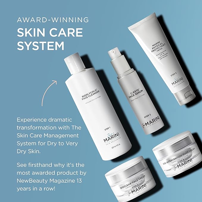 Jan Marini Skin Research Skin Care Management System - With Marini Physical Protectant Tinted SPF 45 - Dry/Very Dry Skin-FemmiqueWomen