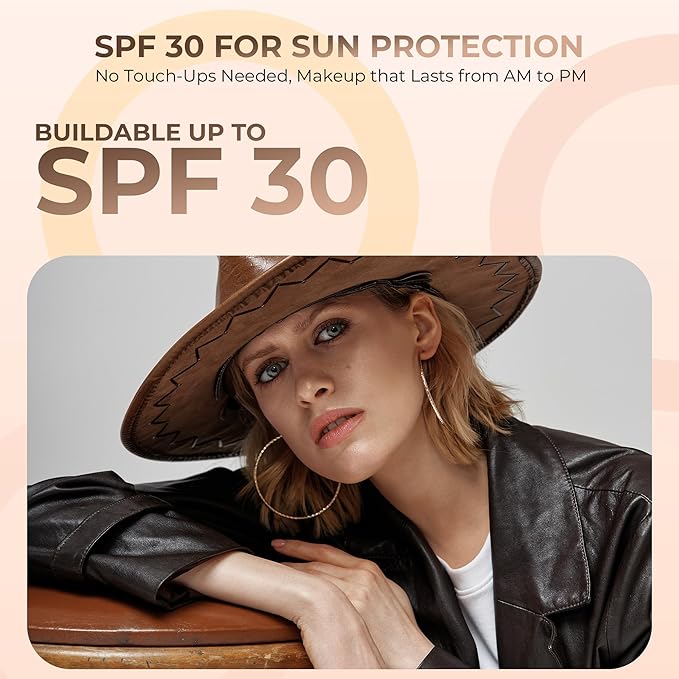 (1 Pound) (Beige) Foundation Powder Refill By Sweet Face Minerals, Lightweight Mineral Loose Makeup Powder with SPF 20, Full Coverage Flawless Finish, Talc-free, Cruelty-Free, Refill Pouch-FemmiqueWomen