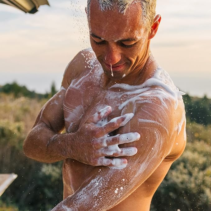 Every Man Jack Body Wash Variety Box - Includes Four Body Washes with Clean Ingredients & Incredible Scents - Round Out His Routine with Sandalwood, Cedarwood, Juniper Sage, & Sea Salt Body Washes-FemmiqueWomen