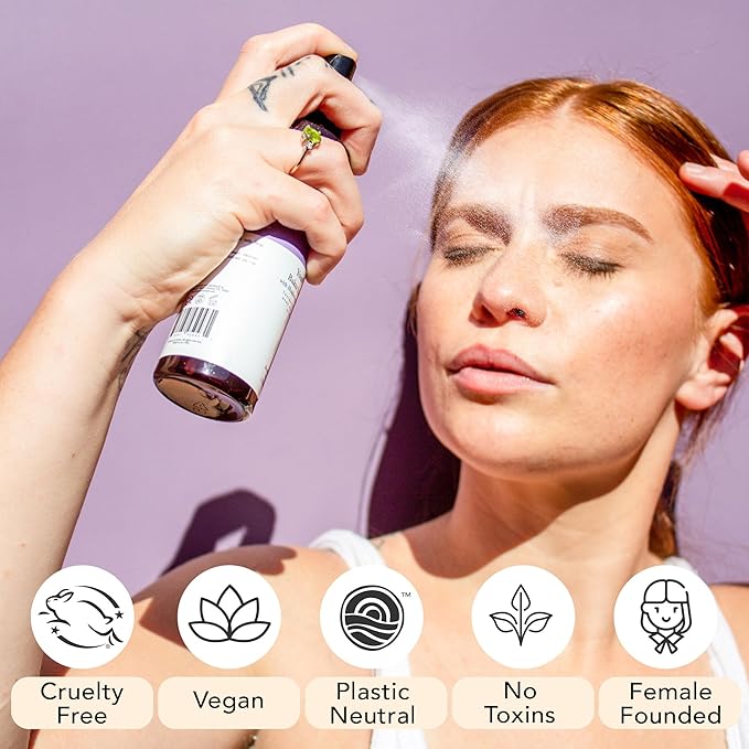 Bakuchiol Face Toner - USA Made with Natural & Organic Ingredients, Skin Toner for Oily and Acne Prone Skin, Spray Toner for Aging Skin, Smoothes Fine Lines & Wrinkles, Face Toner for Women Anti Aging-FemmiqueWomen