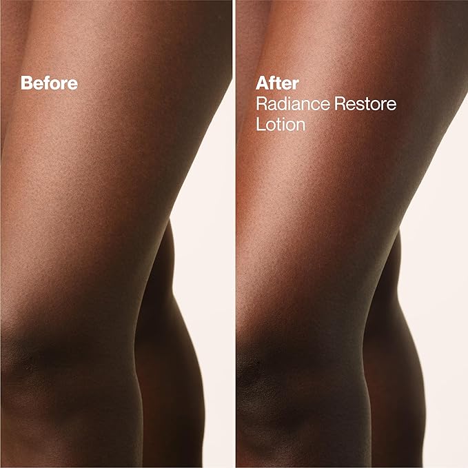 Suave Radiance Restore Hand & Body Lotion For Women With Vitamin C, Brighten & Hydrate Dry, Dull Skin, Non Greasy, Moisturizing Cream Evens Skin Tone, Allergen Free, 28 FL OZ Pump, 4 Pack-FemmiqueWomen