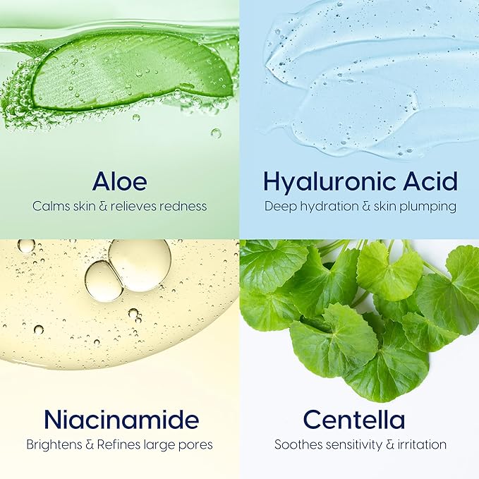 Strive Hydrating Men's Face Wash - Deep Cleans Pores, Exfoliates & Brightens - Refreshing Aloe Vera, Hyaluronic Acid & Niacinamide - Fragrance Free Men's Skincare - 200ml-FemmiqueWomen