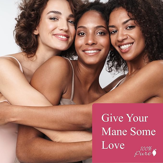 100% PURE Healthy Scalp Conditioner Purifying Burdock & Neem for Dry Damaged Hair Replenishing Itchy Flaky Scalp Hydration for Women & Men - 16 Fl Oz-FemmiqueWomen