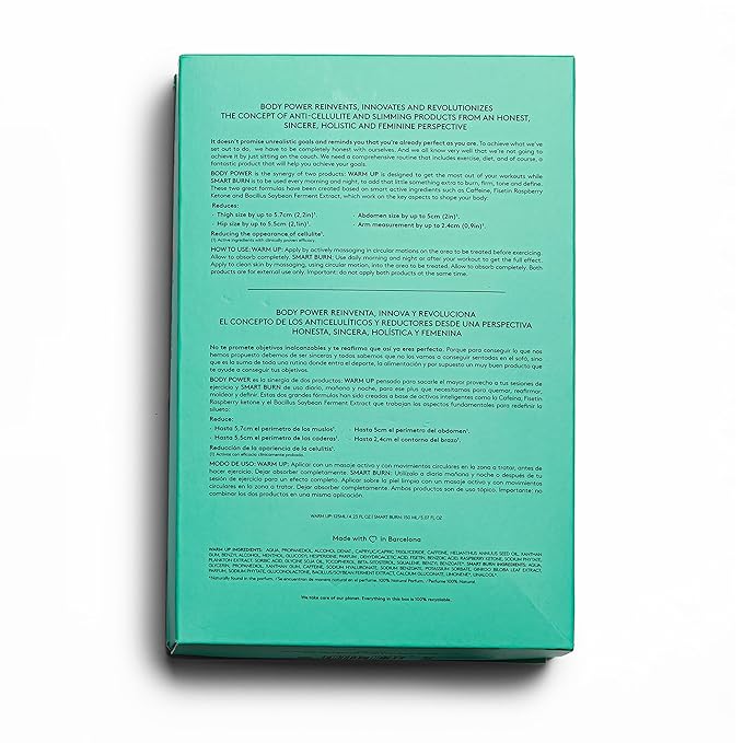 COCUNAT - Body Power - Anti Cellulite Cream - Body Firming Cream - Cellulite Remover - Toned Skin - With Caffeine and Hyaluronic Acid - 150 ml + 125 ml-FemmiqueWomen