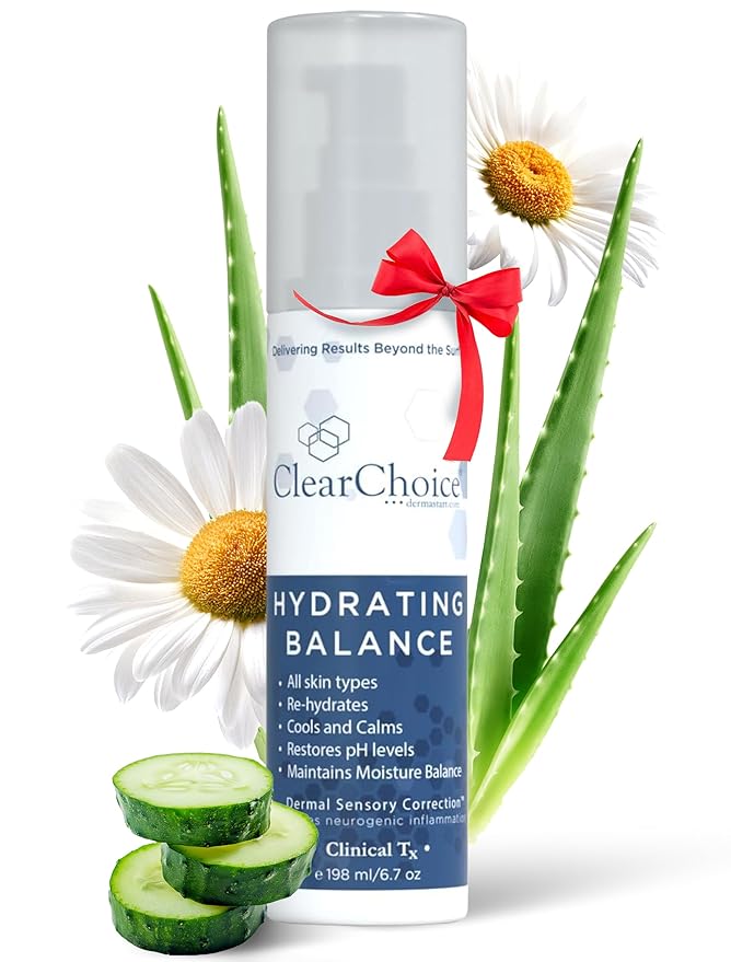 Clear Choice Hydrating Balance Facial Mist 6.7oz – Rejuvenating Spray for All Skin Types, Tightens Pores, Prolongs Makeup, Restores pH Balance-FemmiqueWomen