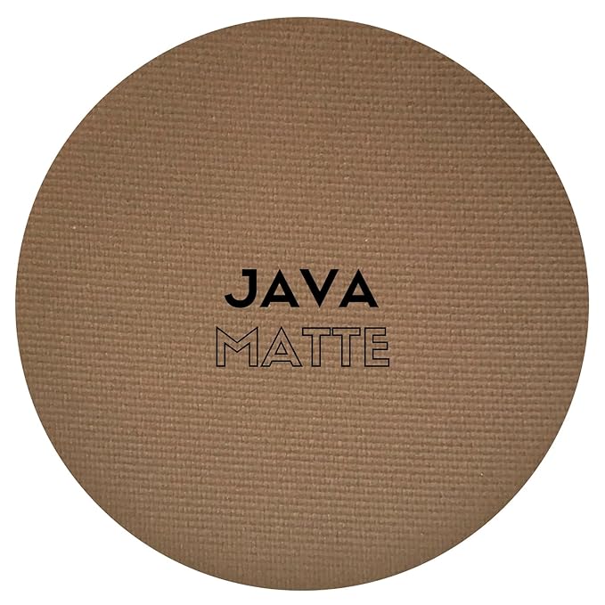Java Matte Powder Contour Makeup – 37 mm Magnetic Palette Refill Pan for Contouring Highlight Make Up Kit by Beauty Junkees, Professional Quality Paraben Gluten Cruelty Free Cosmetics-FemmiqueWomen