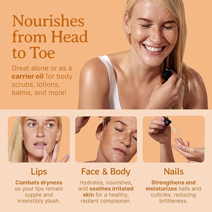 Bella Terra Oils - Organic Evening Primrose Oil 16 oz - Embrace the Enchanting Primrose Nutritional Profile, High in GLA & Fatty Acids, Elevate Your Beauty Routine-FemmiqueWomen