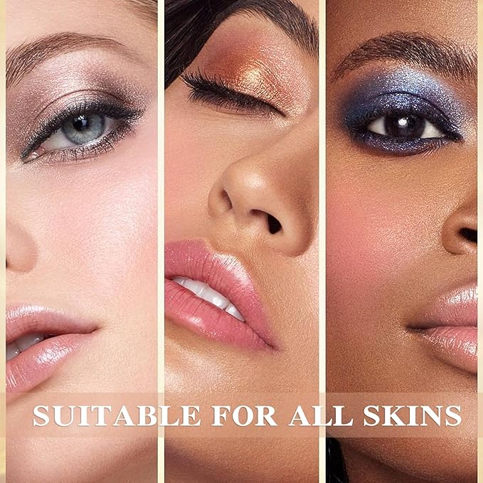 2 Colors Blush Stick,Multi-Use Cream Blush,Waterproofing Highly Pigmented Makeup Stick,Moisturizing Makeup Cream Set A6-FemmiqueWomen