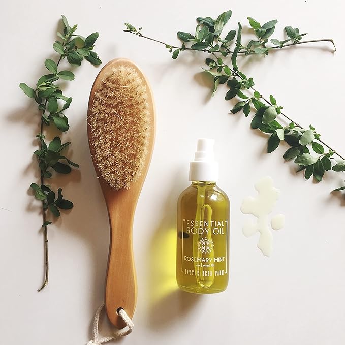 Little Seed Farm Essential Body Oil, Rosemary Mint, 4oz-FemmiqueWomen