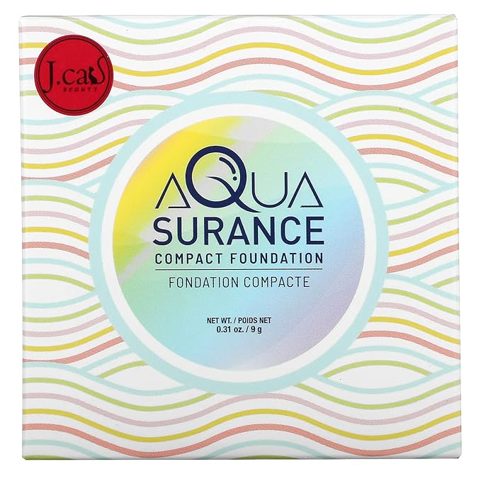J.CAT BEAUTY Aquasurance Compact Foundation - Light Beige-FemmiqueWomen