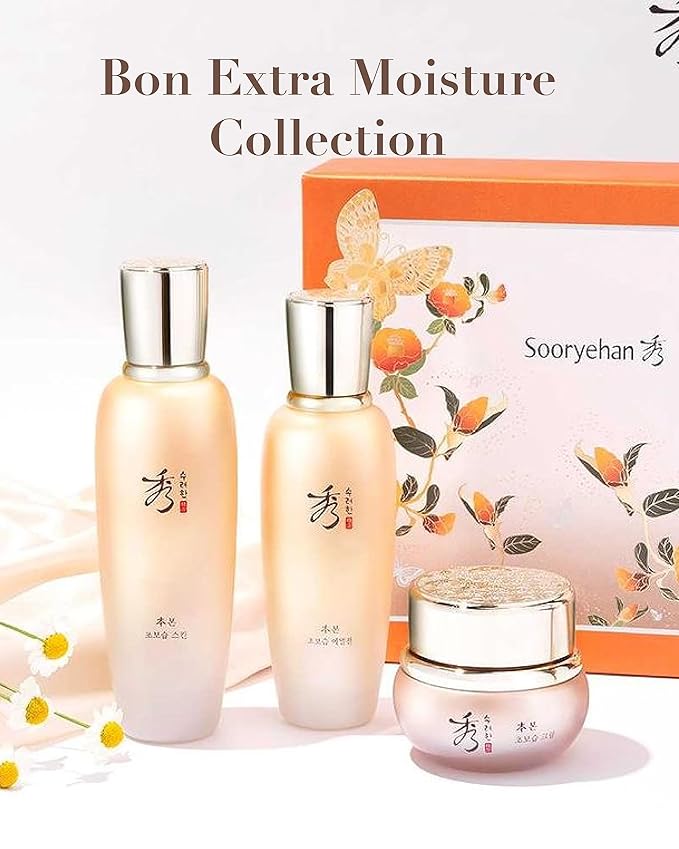 Sooryehan BON Extra Moisture Cream (1.7fl oz) - Premium Skin Moisturizer for Skin Barrier Night Repair, Red Ginseng | Korean Skincare-FemmiqueWomen