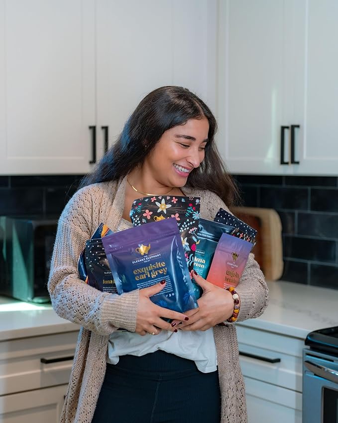 Apple Cranberry Harvest Tea, Organic Loose Leaf Herbal Tea – Real Fruit, Summer Juice, Caffeine-Free, Refreshing Sweet Iced Drink – 4 oz Resealable Bag (Makes 50 Cups)-FemmiqueWomen