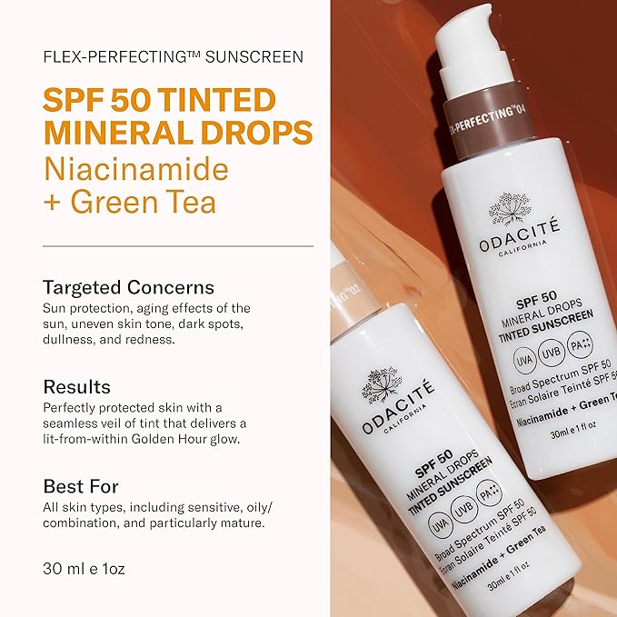SPF 50 Flex-Perfecting™ Mineral Drops Tinted Sunscreen THREE-FemmiqueWomen