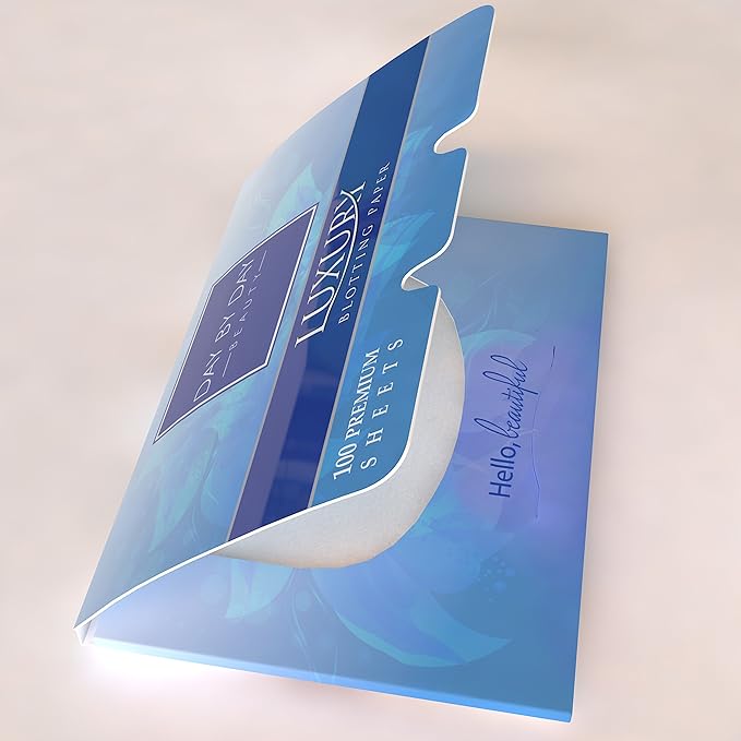 Makeup Blotting Papers 200 Oil Absorbing Paper Sheets for Face (2 Handy Packs of 100) — Face Oil Remover — Oil Blotting Sheets for Face-FemmiqueWomen