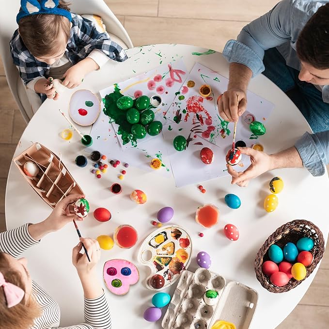 2pcs Heart-Shaped Resin Nail Art Palette, Gold Edge Round Makeup Mixing Palette, Nail Polish Plate, Nail Art Display Board Makeup Plate Cosmetic Mixing Tools-FemmiqueWomen