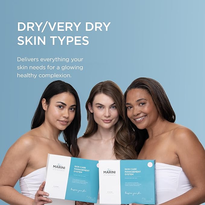 Jan Marini Skin Research Skin Care Management System - With Marini Physical Protectant Tinted SPF 45 - Dry/Very Dry Skin-FemmiqueWomen