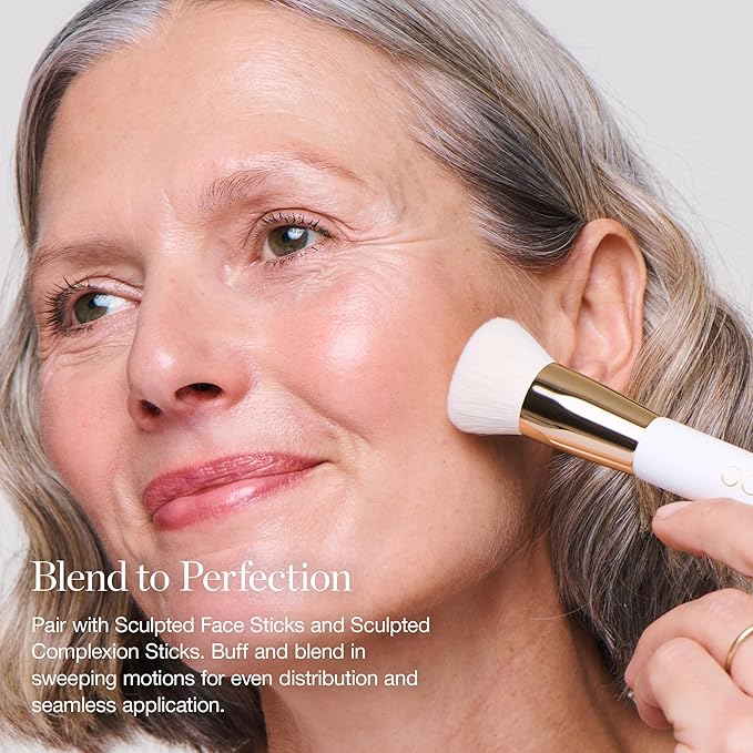 Ogee Blender Brush - Professional Quality Makeup Brush - Ultra-Soft Foundation Brush with Vegan Bristles for Flawless Makeup Application-FemmiqueWomen