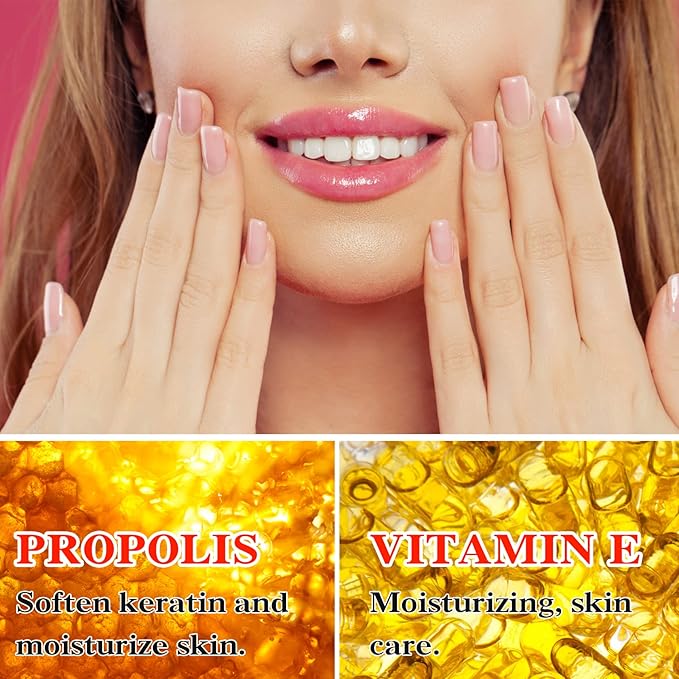 1PCS Bee Lip Balm Honey Pot,Honey Sleeping Lip Mask Bee Lip Balm with Applicator,Natural Moisturizing & Prevention Dry and Cracked Lip Scrubs Exfoliator-FemmiqueWomen