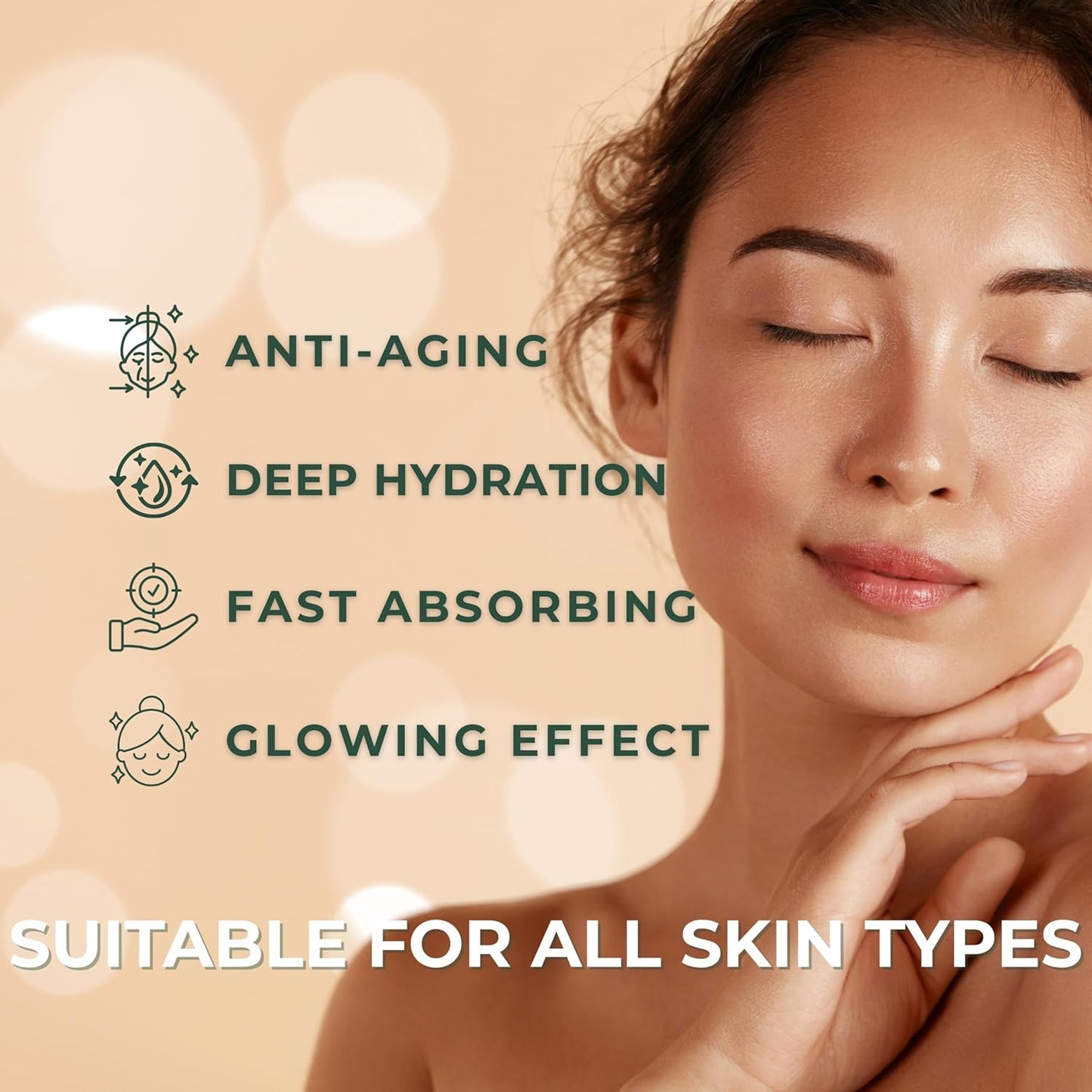 Katz Beauty Miracle Beauty Oil - Hydrating Face Oil with Jojoba, Argan & Marula Oil for Anti-Aging Glow, Non-Comedogenic-FemmiqueWomen