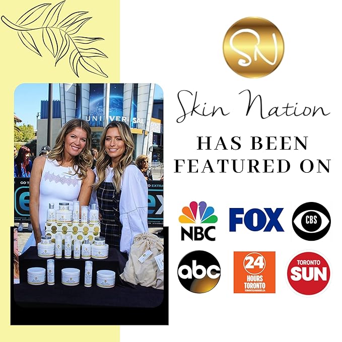 Skin Nation Super Firming Cream, Hydrating Body Lotion with Shea Butter, Glycolic Acid, Aloe Vera, Can Help Smooth Crepey Skin and Support Firmer Neck & Décolleté, 4 oz-FemmiqueWomen