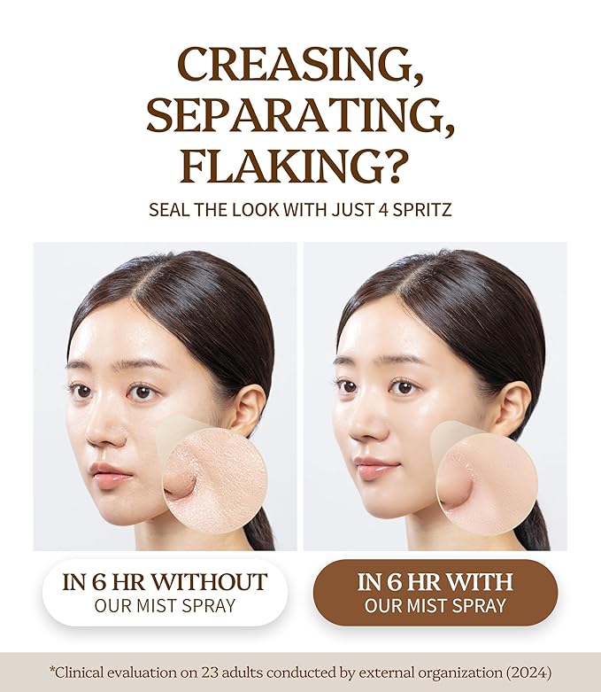 Milk Tea Dewy Skin Mist | Hydrating & Makeup Setting Spray | Dewy Finish - 2x Better Moisturizing Effect - Refreshing Korean Skincare 3.38 fl oz-FemmiqueWomen