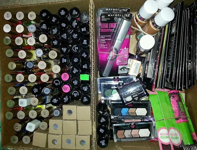 25 Piece Wholesale Loreal and Maybelline Cosmetics Lot,assorted-FemmiqueWomen