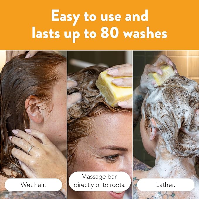 Ethique St Clements -Clarifying Solid Shampoo Bar for Oily Hair - Vegan, Eco-Friendly, Plastic-Free, Cruelty-Free, 3.88 oz (Pack of 1)-FemmiqueWomen