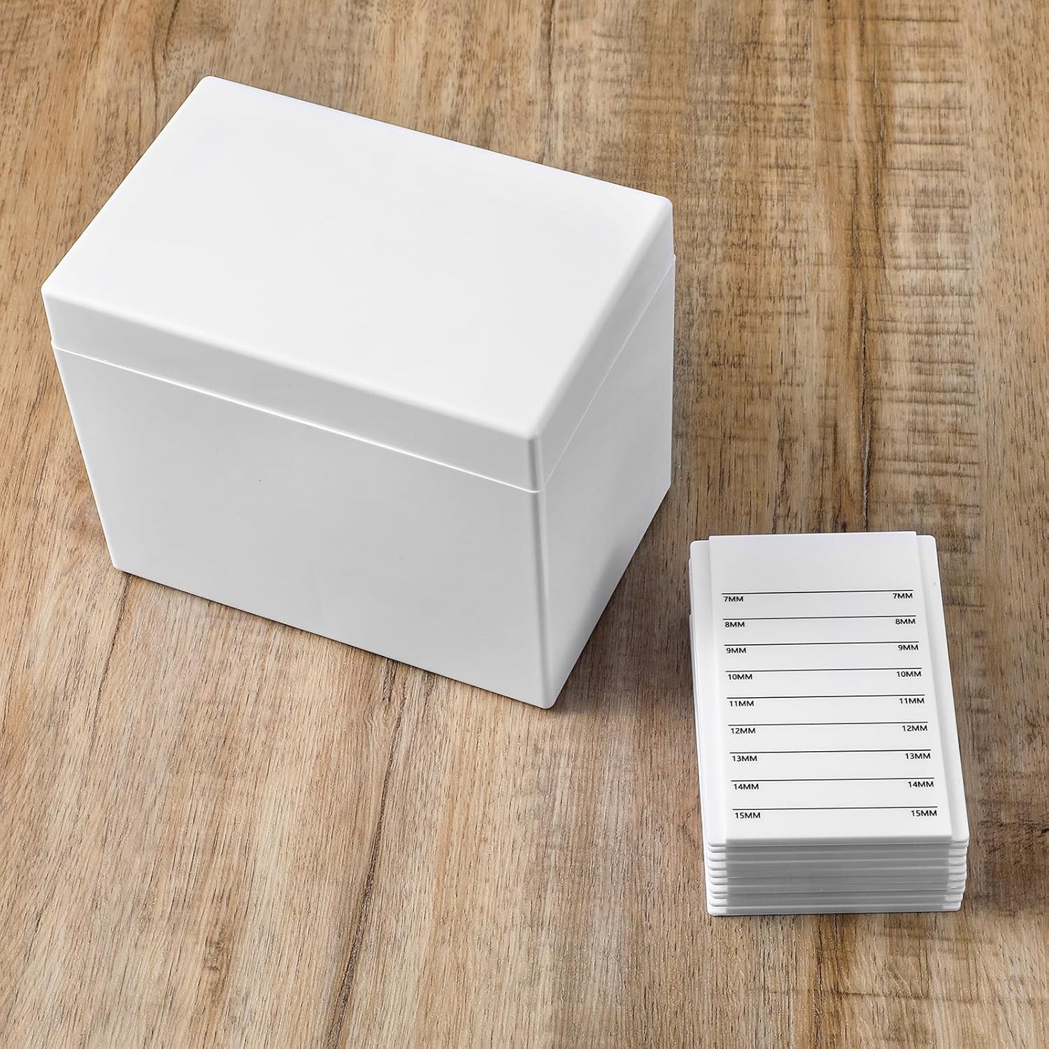 Acrylic Eyelash Storage Box, 10 Layers False Eyelashes Glue Pallet Holder Display Grafting Eye lashes Extension Close-Packed Display with 10 Pallets Makeup Organizer-FemmiqueWomen