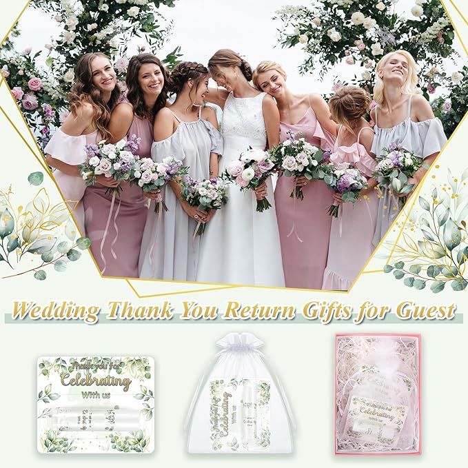 24 Set Thank You Gift Lip Balm Bulk Baby Shower Party Gifts Favors Lip Balms for Guests Bridal Shower Favor Girls Boys Gender Reveal Favors Souvenirs Party Supplies Thank You Gifts for Wedding-FemmiqueWomen