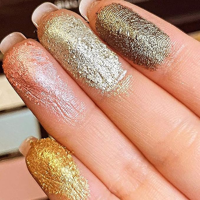 24 Shade Eyeshadow Palette Ibiza glamorous shimmers bold mattes strong pastel tones long lasting full pigment-FemmiqueWomen