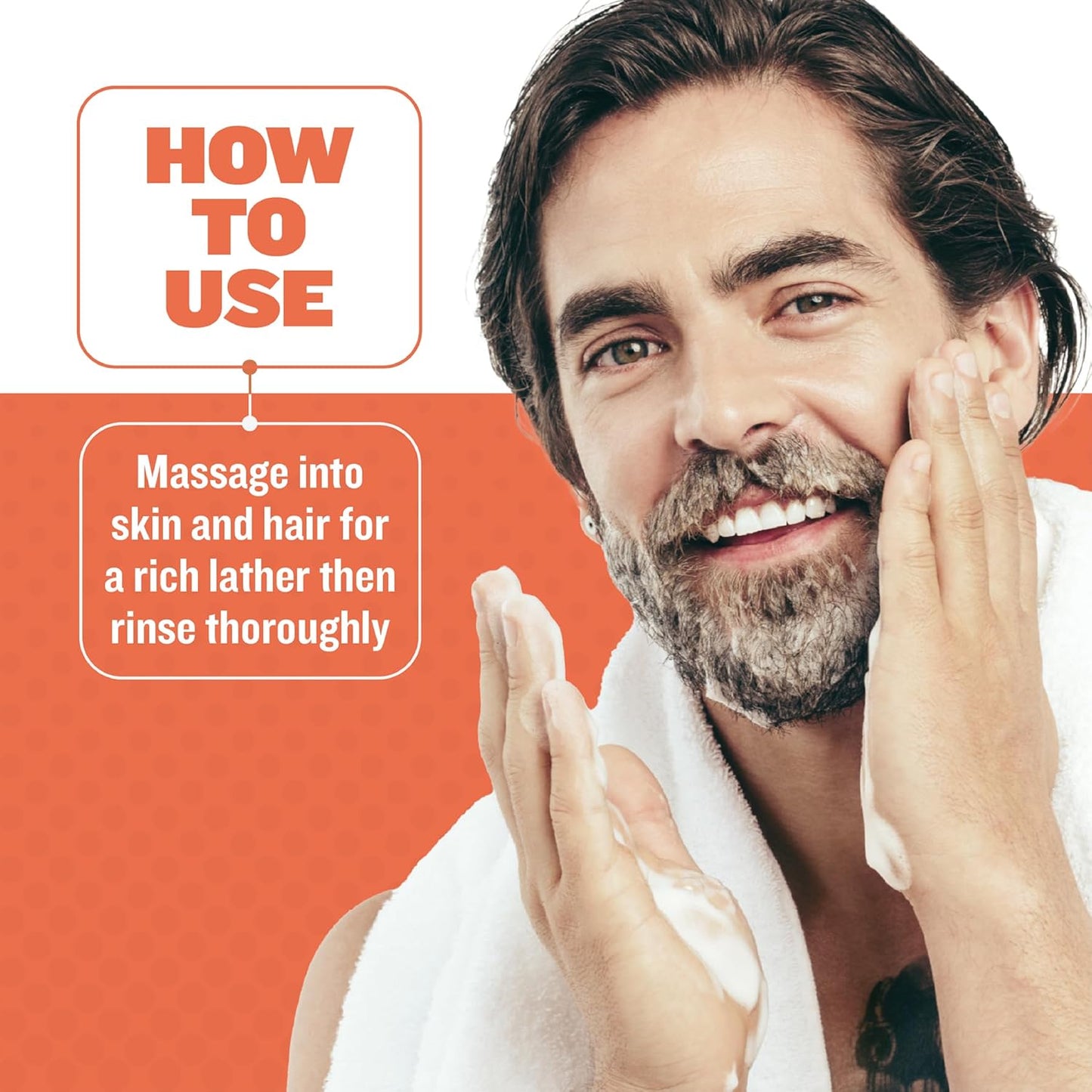 Dr. Eddie's Facial Fortress 3 in 1 Face, Hair, & Beard Wash - Beard Dandruff Shampoo for Men, Beard Cleanser, Face Wash, Beard Care, Face Soap with Pyrithione Zinc - 8 Fl Oz (Pack of 1)-FemmiqueWomen