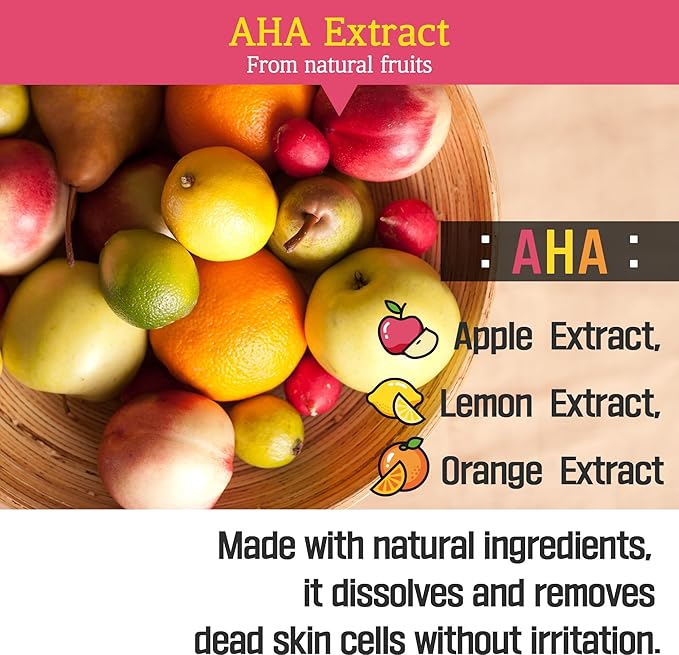 Apple AHA Essence Pad, Green Apple, with AHA, Toner pad, Soothing and Peeling, 60 vegan sheets-for sensitive skin, Hydrating care-FemmiqueWomen