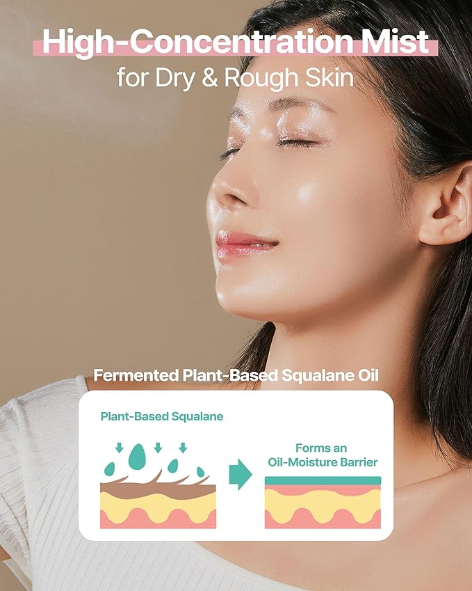 Aloe Cera Mist Serum - Vegan Hydrating Face Spray with Aloe Vera and Ceramide for Rough and Dry Skin - Refreshing & Hydrating Facial Mist - Fresh Herb Citrus Scent, 2.7 fl.oz.-FemmiqueWomen