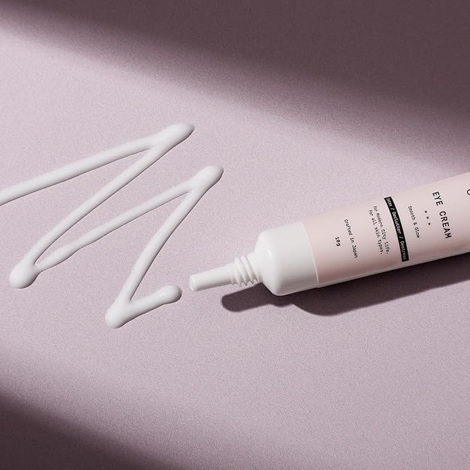 Japanese Anti Aging Firming Eye Cream - Anti Wrinkles & Puffiness - Minimize Bags Under Eyes Fine Lines & Dark Circles - Hydrating and Brightening with Collagen & Arginine (0.35 Fl Oz -10 g)-FemmiqueWomen