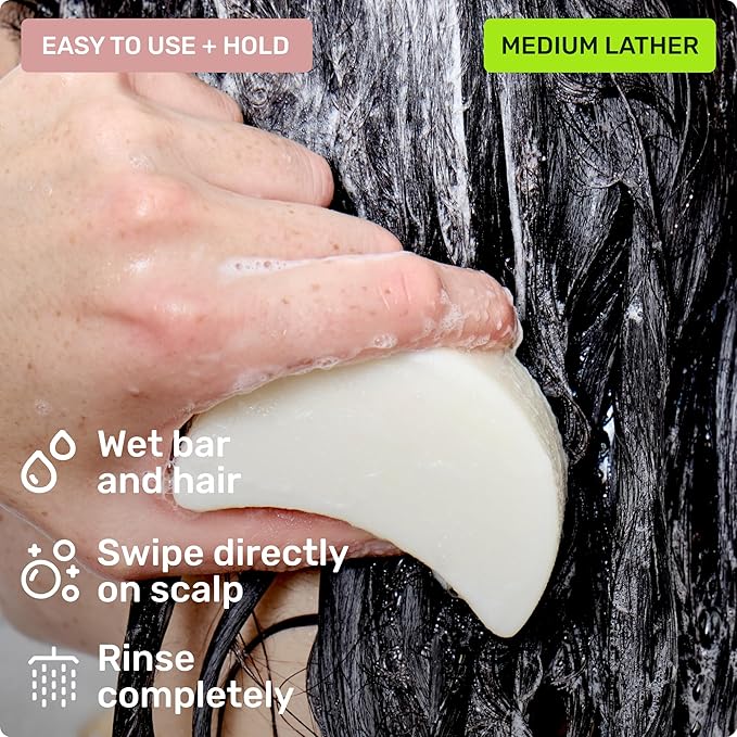 Ethique Gentle Unscented Shampoo Bar with Cocoa Butter - Plastic-Free, Cruelty-Free, Vegan, 3.88 oz - Formerly Bar Minimum-FemmiqueWomen