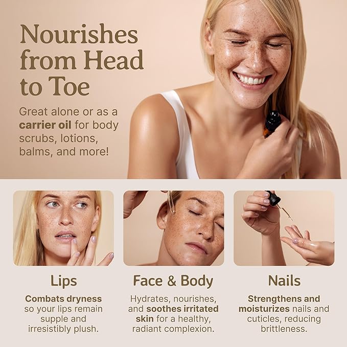 Bella Terra Oils - Emu Oil 8 oz - Australian Legacy, Famed for Omega-3, Omega-6 & Omega-9, The Natural Secret to Radiant Skin-FemmiqueWomen