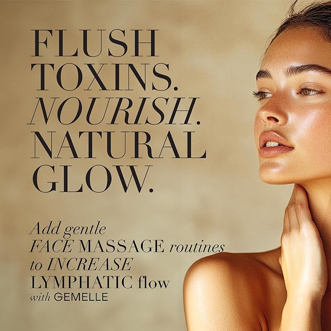 GEMELLE Lymphatic Anti-Aging Face Oil | 10x Award winner | Vitamin C,E & A | Moisturize, Repair & Protect | Bakuchiol, Sea Buckthorn & More! | Organic, Natural, Clean Beauty | Starter, Travel 15ml-FemmiqueWomen