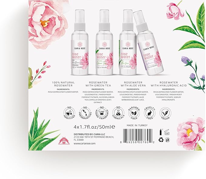 Discovery Set | Rosewater Spray Collection |1.7oz x 4 Pack-FemmiqueWomen