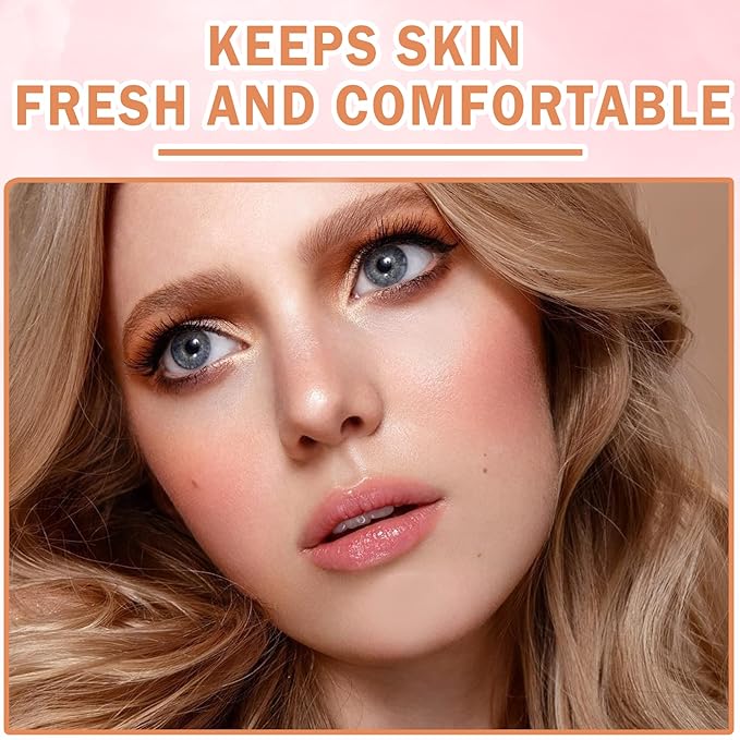 2PCS Pink Setting Powder Loose Face Powder Matte Soft Smooth Oil Control Long Lasting Loose Setting Powder Makeup for Natural Flawless（02# Pink Complexion）-FemmiqueWomen