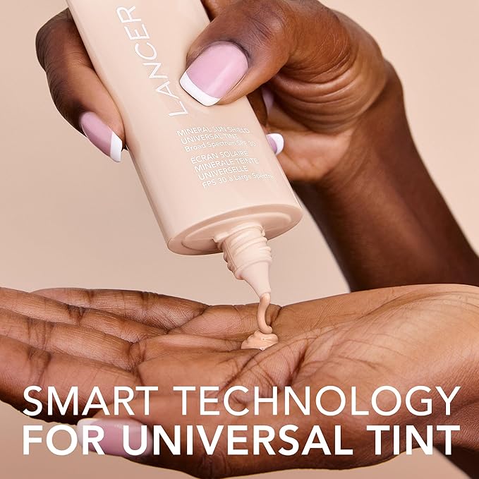 Lancer Skincare Sheer Fluid Sun Shield, Broad-Spectrum SPF 30 Sunscreen, 2 Fl Oz-FemmiqueWomen