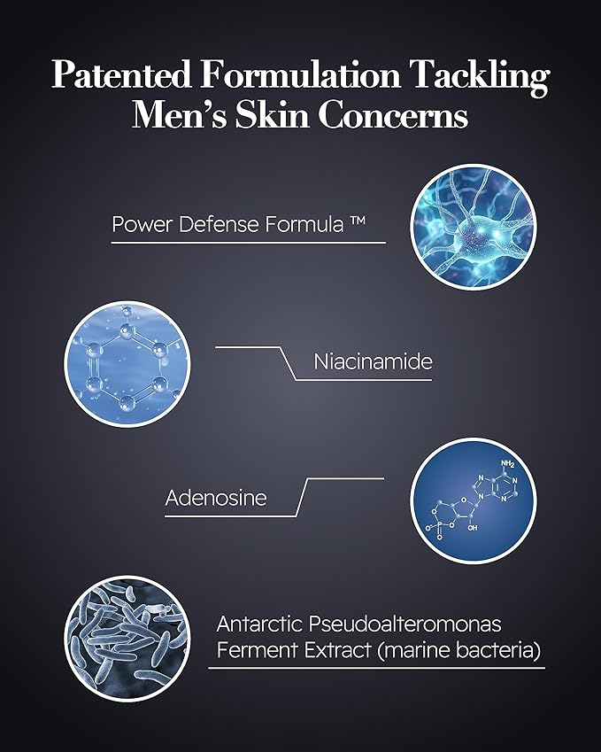 ISA KNOX Age Focus Homme (Face Emulsion, 5.1fl oz) - Hydrating Facial Moisturizer to Soothe and Moisturize Shaving-Irritated Skin for a Refreshing Sensation by LG Beauty. Niacinamide, Adenosine.-FemmiqueWomen