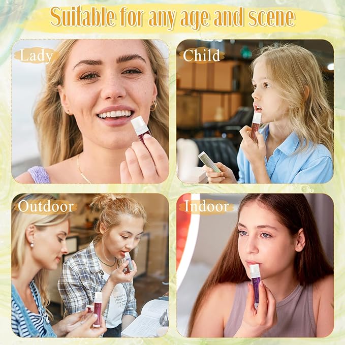 28 Pack Lip Balm,Natural Lip Balm Bulk with Vitamin E and Coconut Oil,14 Flavored Lip Balm Set, Lip Care Product, Moisturizing & Soothing Chapped Lips,Bulk Gifts for Women Party Favors-FemmiqueWomen