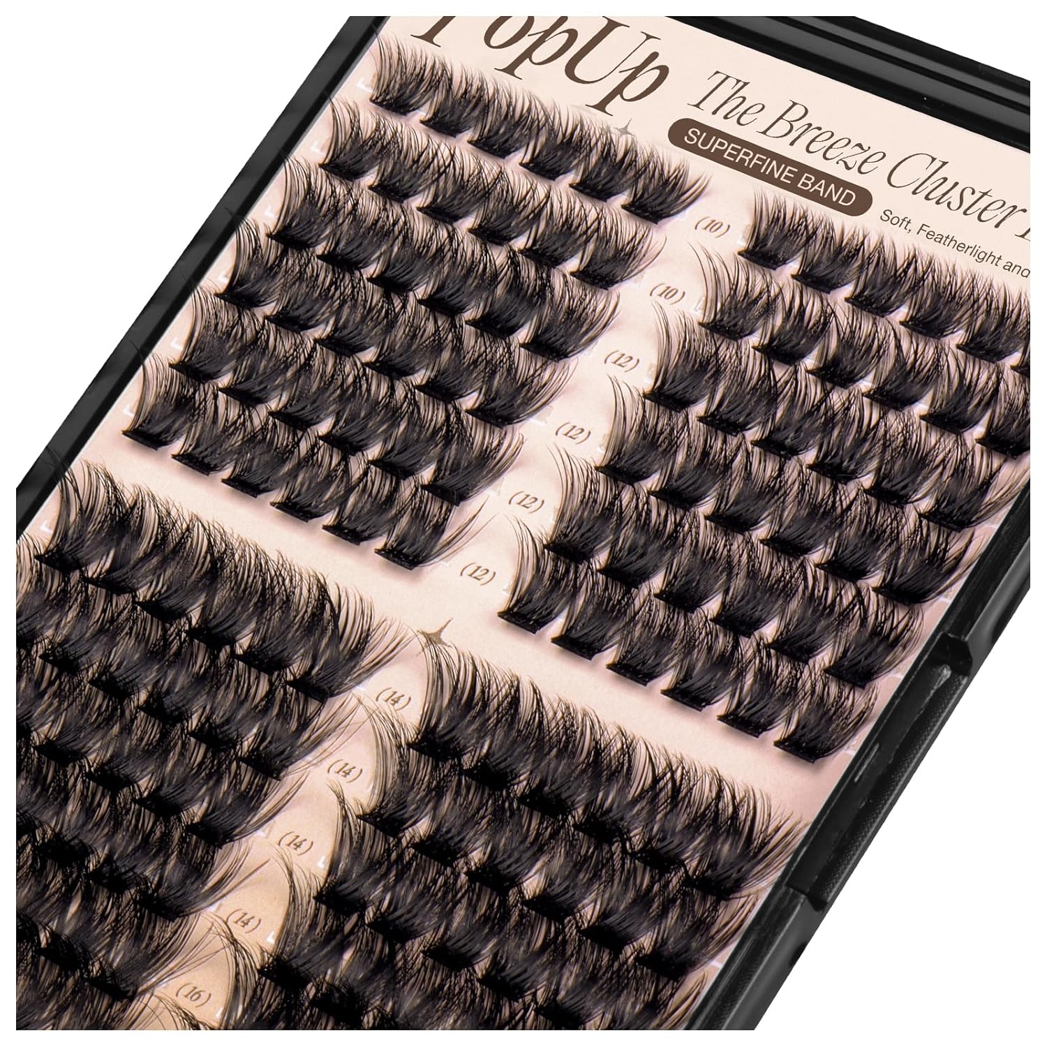 56D Cluster LashesThick Individual Eyelashes D Curl Wispy Lash Clusters Individual Russian Eyelash Extension Fake Eyelash Clusters DIY Flat Lash Extensions by PopUp-FemmiqueWomen