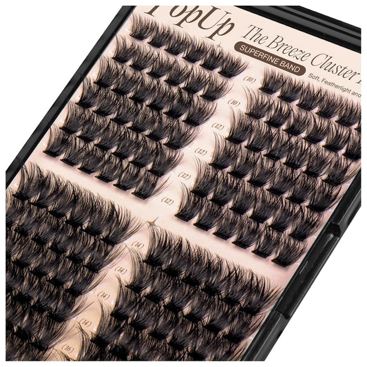 56D Cluster LashesThick Individual Eyelashes D Curl Wispy Lash Clusters Individual Russian Eyelash Extension Fake Eyelash Clusters DIY Flat Lash Extensions by PopUp-FemmiqueWomen