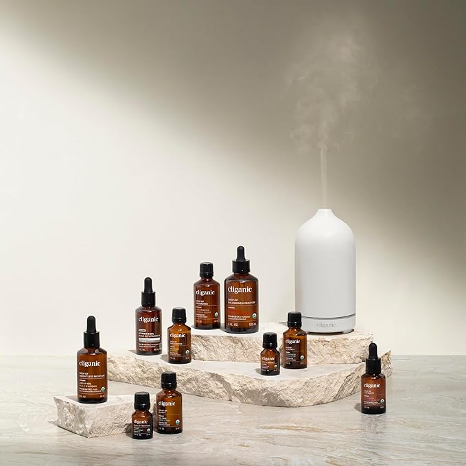 Cliganic Organic Rosehip Seed Oil for Face, 100% Pure | Natural Cold Pressed Unrefined Non-GMO | Carrier Oil for Skin, Hair & Nails (Packaging May Vary)-FemmiqueWomen