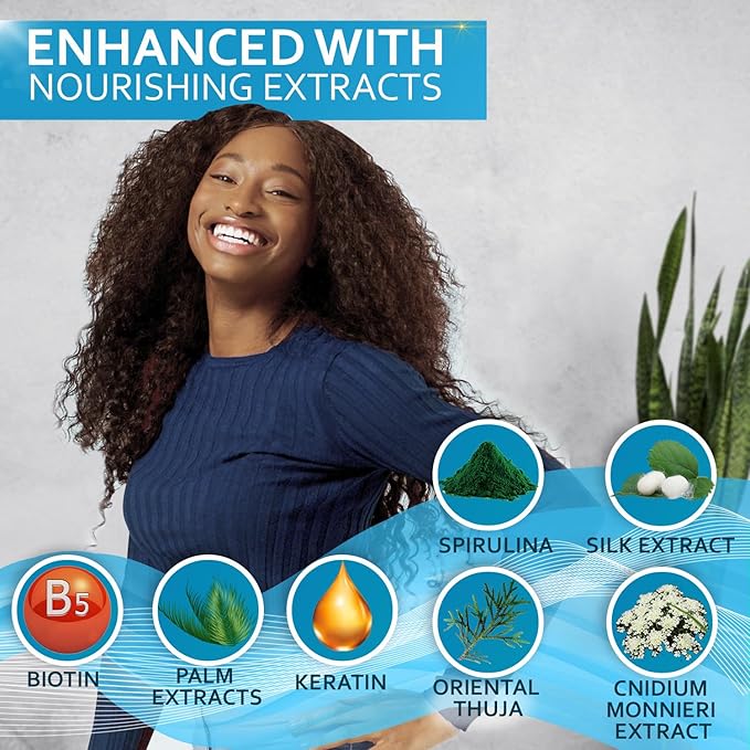 Biotin Shampoo for Thicker Stronger Hair - Volumizing & Thickening Shampoo for Men and Women - Sulfate Free, Salon Grade Formula to Boost Volume for Fine and Thinning Hair - Ideal for All Hair Types-FemmiqueWomen