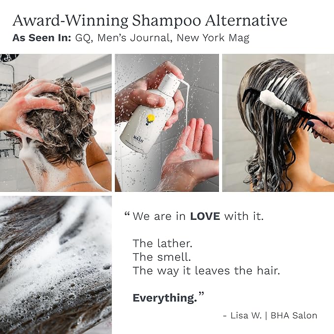 Highland: The Wash. Your new hair and scalp optimized shampoo alternative. Hydrating, balancing, nourishing & strengthening. Crafted with botanical ingredients.-FemmiqueWomen